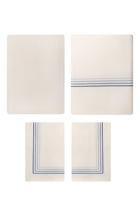 Комплект постельного белья FRETTE синего цвета по цене 99500 руб., арт. F07092 E3491 240B | Фото 1 Комплект постельного белья FRETTE синего цвета, арт. F07092 E3491 240B | Фото 1