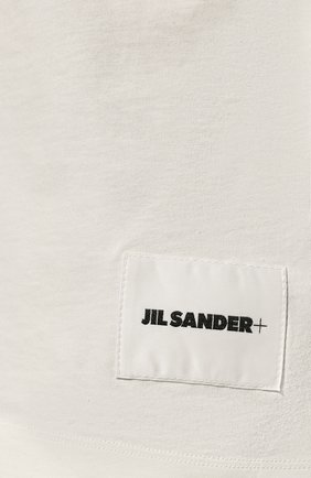 Мужская комплект из трех футболок JIL SANDER кремвого цвета, арт. J47GC0001-J45048 | Фото 5 (Принт: Без принта; Рукава: Короткие; Длина (для топов): Стандартные; Материал внешний: Хлопок; Стили: Минимализм)