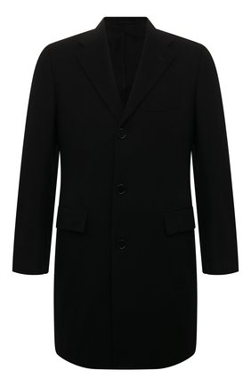 Мужской кашемировое пальто KITON темно-синего цвета, арт. US031N/1140 | Фото 1 (Материал внешний: Шерсть, Кашемир; Рукава: Длинные; Длина (верхняя одежда): До середины бедра; Мужское Кросс-КТ: пальто-верхняя одежда; Стили: Классический)