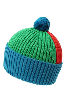 Детского хлопковая шапка STELLA MCCARTNEY разноцветного цвета, арт. 8R0O37 | Фото 2 (Материал: Текстиль, Хлопок)