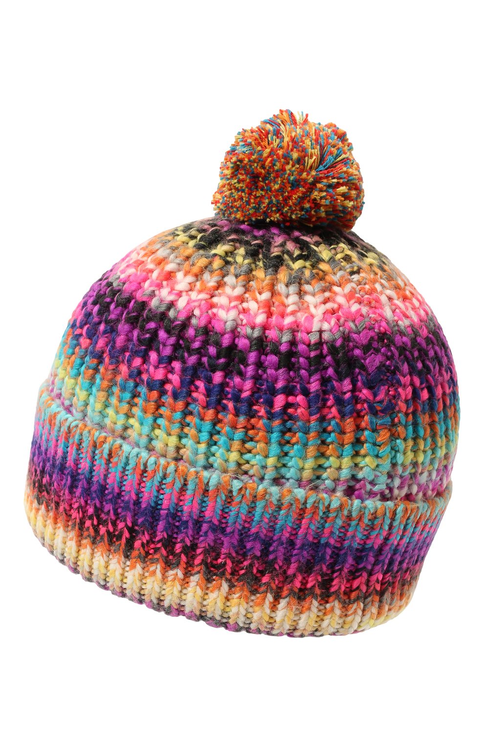 Детского шапка STELLA MCCARTNEY разноцветного цвета, арт. 8R0A37 | Фото 2 (Материал: Текстиль, Синтетический материал)