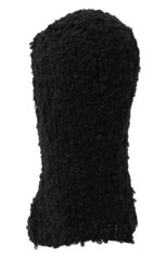 Женский капюшон A.T.T. черного цвета, арт. Т1522/1 | Фото 3 (Материал: Текстиль, Шерсть, Синтетический материал)