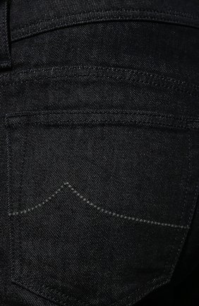 Мужские джинсы JACOB COHEN темно-синего цвета, арт. U Q E05 30 S 3678/001D | Фото 5 (Силуэт М (брюки): Прямые; Кросс-КТ: Деним; Длина (брюки, джинсы): Стандартные; Материал внешний: Хлопок, Деним; Стили: Кэжуэл)