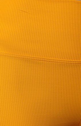 Женские шорты KORAL оранжевого цвета, арт. A2721HR23 | Фото 5 (Женское Кросс-КТ: Шорты-одежда, Шорты-спорт; Длина Ж (юбки, платья, шорты): Мини; Материал внешний: Синтетический материал; Стили: Спорт-шик)
