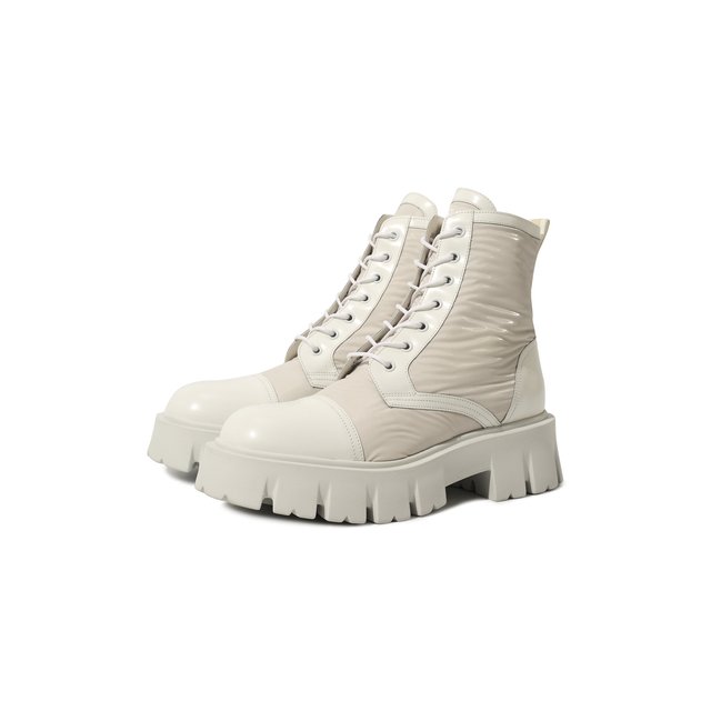 Комбинированные ботинки Premiata M6115/ASC0T/T0LY, цвет белый, размер 40 M6115/ASC0T/T0LY - фото 1