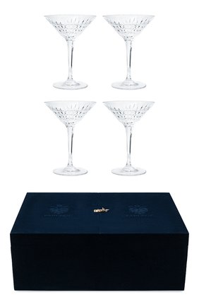 Набор из четырех фужеров для мартини Crown | Фото №1