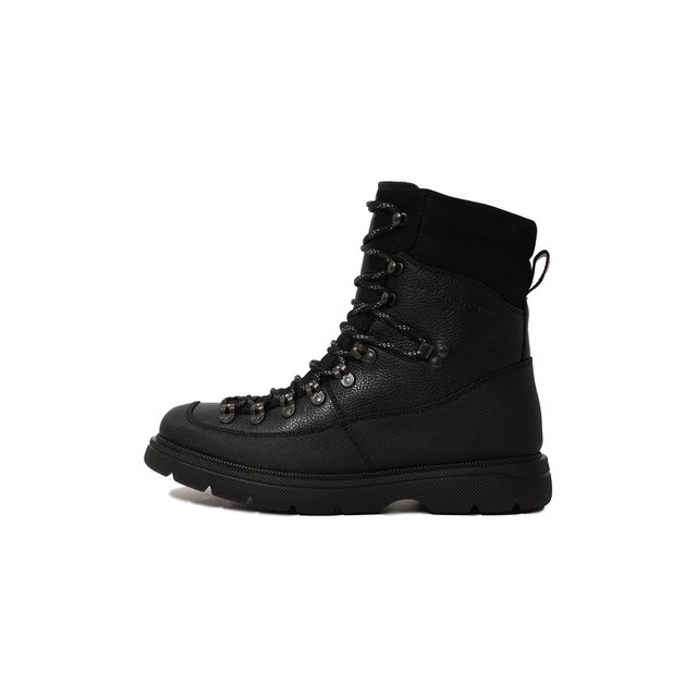 Кожаные ботинки BOSS 50481063, цвет чёрный, размер 41 - фото 4