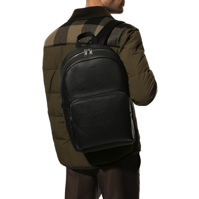 фото Кожаный рюкзак boss