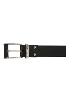 Мужской кожаный ремень ZILLI черного цвета по цене 75600 руб., арт. MJL-CLASE-01947/0076 | Фото 4 Мужской кожаный ремень ZILLI черного цвета, арт. MJL-CLASE-01947/0076 | Фото 4 (Случай: Повседневный, Формальный; Материал: Натуральная кожа)