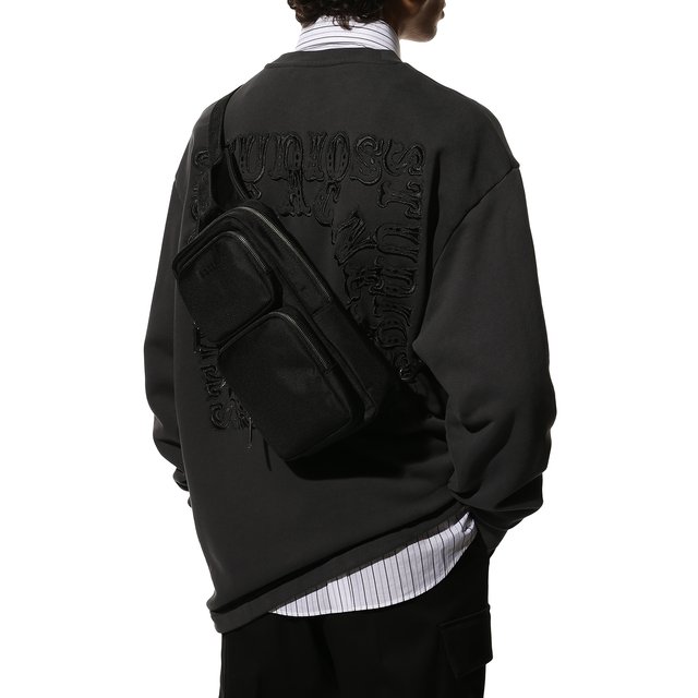 Текстильный рюкзак BOSS 50475310, цвет чёрный, размер NS - фото 2