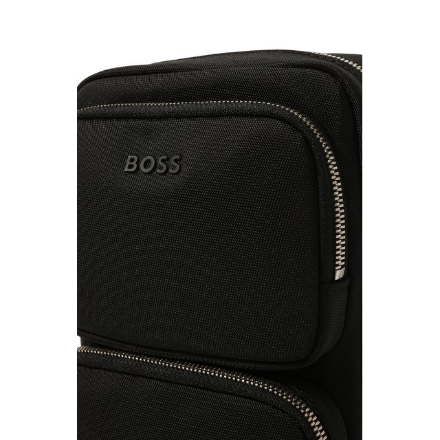 Текстильный рюкзак BOSS 50475310, цвет чёрный, размер NS - фото 3