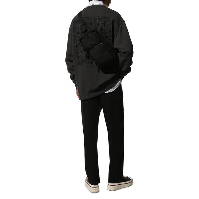 Текстильный рюкзак BOSS 50475310, цвет чёрный, размер NS - фото 7