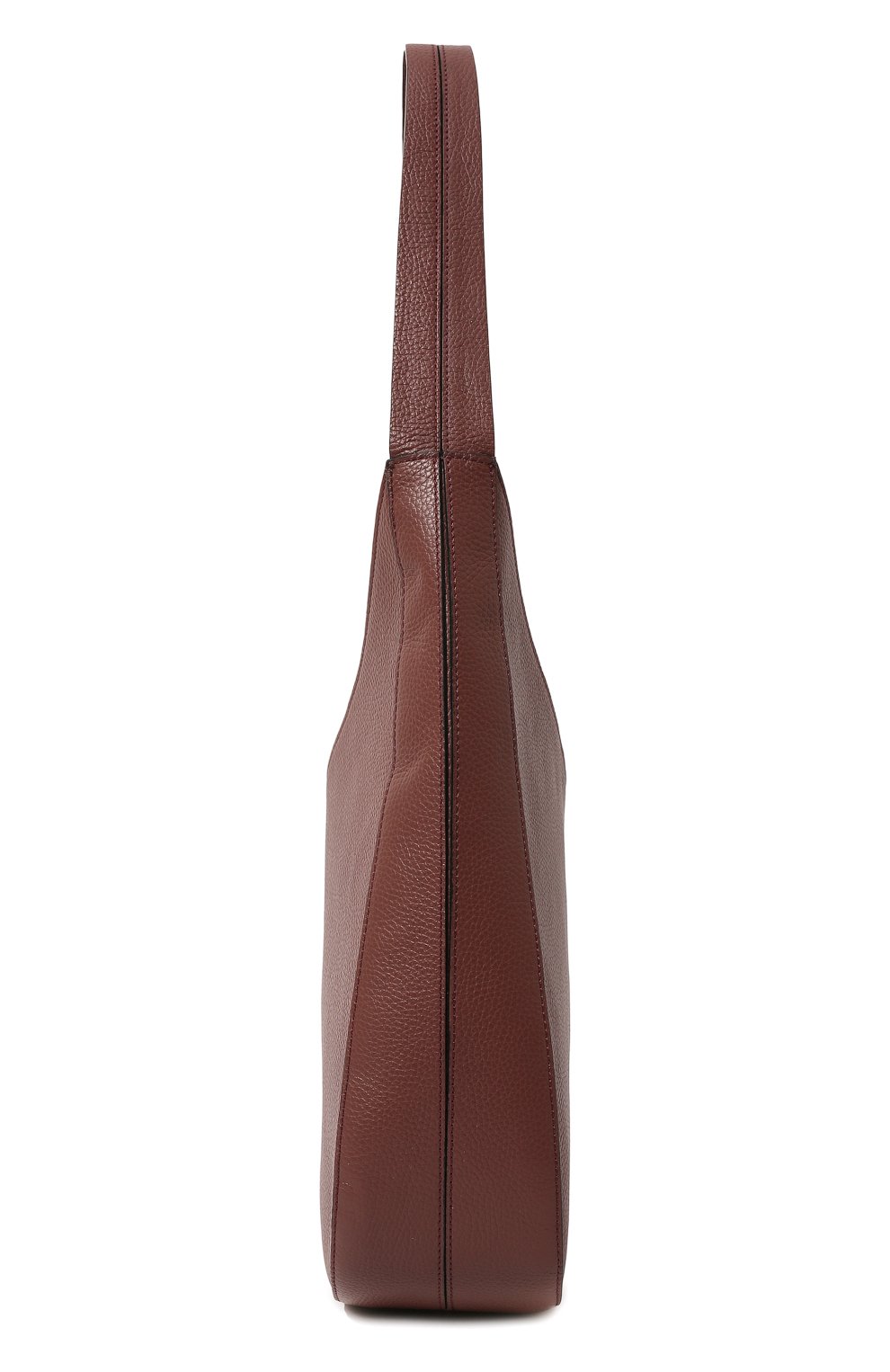 Женская сумка zelda COCCINELLE бордового цвета, арт. E1 MI2 13 01 01 | Фото 4 (Сумки-технические: Сумки top-handle; Размер: medium; Материал: Натуральная кожа)