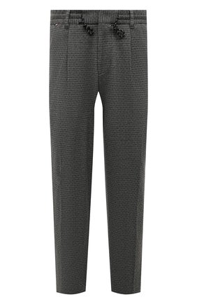 Мужские брюки BOSS серого цвета, арт. 50479604 | Фото 1