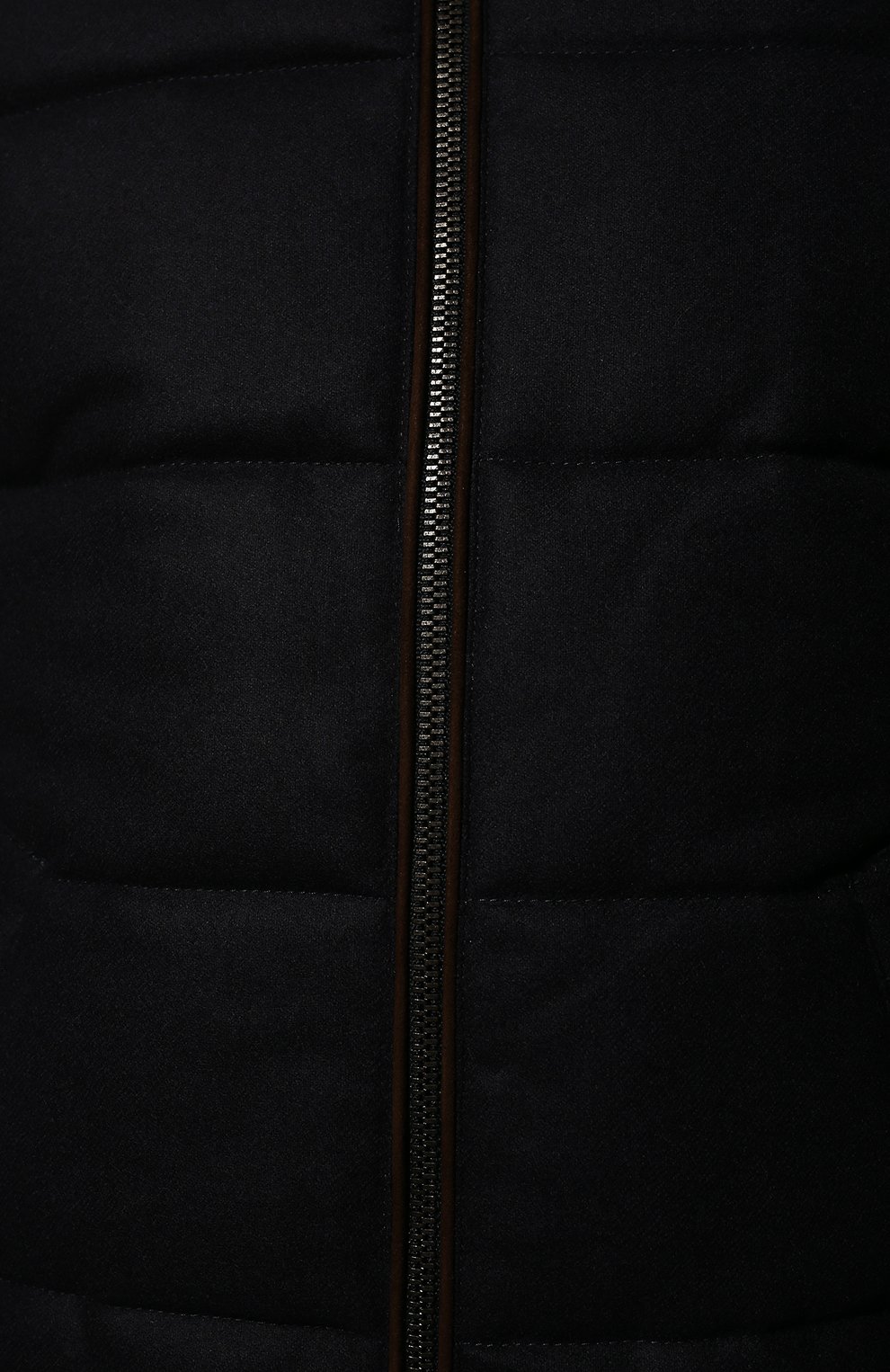 Мужской утепленный бомбер WATERVILLE темно-синего цвета, арт. AL0/662 P | Фото 5 (Кросс-КТ: Куртка; Материал внешний: Шерсть; Рукава: Длинные; Принт: Без принта; Мужское Кросс-КТ: утепленные куртки; Длина (верхняя одежда): Короткие; Материал подклада: Хлопок; Стили: Кэжуэл)