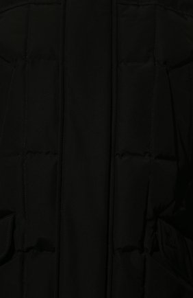 Мужская пуховая куртка WOOLRICH черного цвета, арт. CFW00U0621MR/UT0001 | Фото 5 (Кросс-КТ: Куртка; Рукава: Длинные; Материал внешний: Синтетический материал, Хлопок; Мужское Кросс-КТ: утепленные куртки; Материал подклада: Синтетический материал; Длина (верхняя одежда): Короткие; Материал утеплителя: Пух и перо; Стили: Кэжуэл)