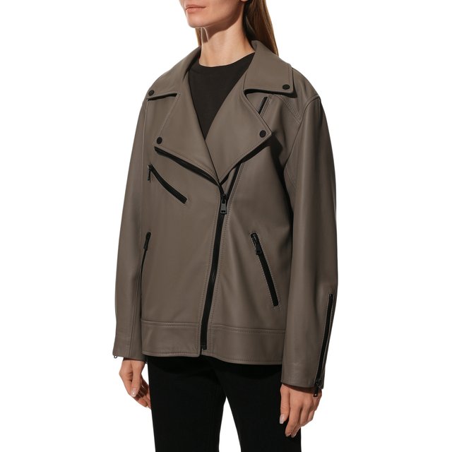 фото Кожаная куртка maslov