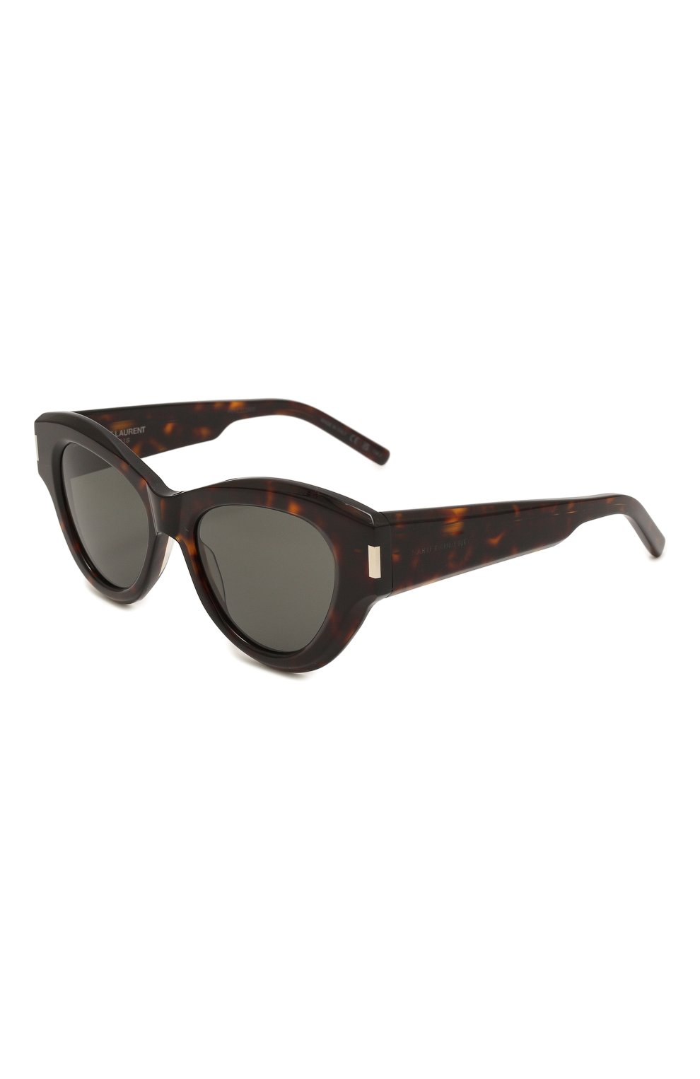 Женские солнцезащитные очки SAINT LAURENT коричневого цвета, арт. SL 506 002 | Фото 1 (Материал: Пластик; Тип очков: С/з)
