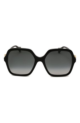 Женские солнцезащитные очки GUCCI черного цвета по цене 29950 руб., арт. GG1072S 001 | Фото 3 Женские солнцезащитные очки GUCCI черного цвета, арт. GG1072S 001 | Фото 3 (Материал: Пластик; Тип очков: С/з; Очки форма: Квадратные)
