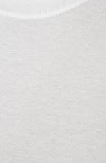 Мужская хлопковая футболка KITON белого цвета, арт. UK1165 | Фото 5 (Принт: Без принта; Материал внешний: Хлопок; Стили: Кэжуэл)