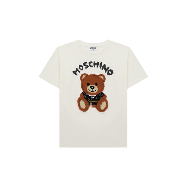 Хлопковая футболка Moschino HUM03S/LBA12/10A-14A