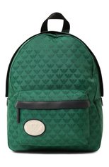 Детская рюкзак EMPORIO ARMANI зеленого цвета, арт. 402535/2F580 | Фото 1 (Материал: Текстиль)