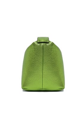 Женская сумка moonbag small EERA салатового цвета, арт. MBLAGR | Фото 4 (Сумки-технические: Сумки top-handle; Материал: Натуральная кожа; Размер: small)