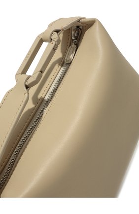Женская сумка moonbag small EERA кремвого цвета по цене 58500 руб., арт. MBL0W | Фото 3 Женская сумка moonbag small EERA кремвого цвета, арт. MBL0W | Фото 3 (Сумки-технические: Сумки top-handle; Материал: Натуральная кожа; Размер: small)
