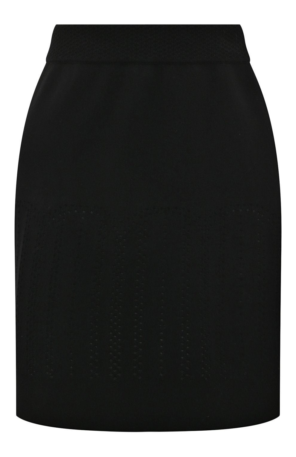 Женская юбка из вискозы ULYANA SERGEENKO черного цвета, арт. MGL008SS22P (0239л) | Фото 1 (Стили: Гламурный; Длина Ж (юбки, платья, шорты): Мини; Материал внешний: Синтетический материал, Вискоза; Женское Кросс-КТ: Юбка-одежда)