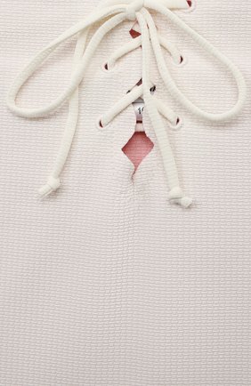 Детского слитный купальник MARYSIA BUMBY белого цвета, арт. B0043 | Фото 3 (Материал внешний: Синтетический материал)