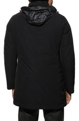 Мужская пуховая куртка MONTECORE темно-синего цвета, арт. F03MUCX509-195 | Фото 4 (Кросс-КТ: Куртка; Рукава: Длинные; Длина (верхняя одежда): До середины бедра; Материал внешний: Синтетический материал; Мужское Кросс-КТ: Куртка-пуховая; Материал подклада: Синтетический материал; Материал утеплителя: Пух и перо; Стили: Кэжуэл)