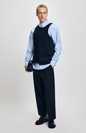 Мужские кожаные дерби THE-ANTIPODE черного цвета, арт. WILLI060./DERBY | Фото 7 (Материал внутренний: Натуральная кожа; Стили: Классический)
