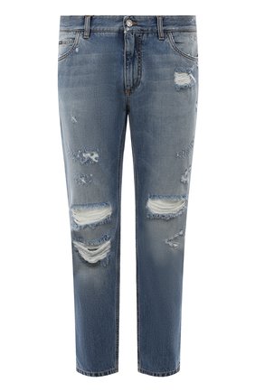 Мужские джинсы DOLCE & GABBANA голубого цвета, арт. GYC5CD/G8AC1/0UTLET AW22-23 | Фото 1