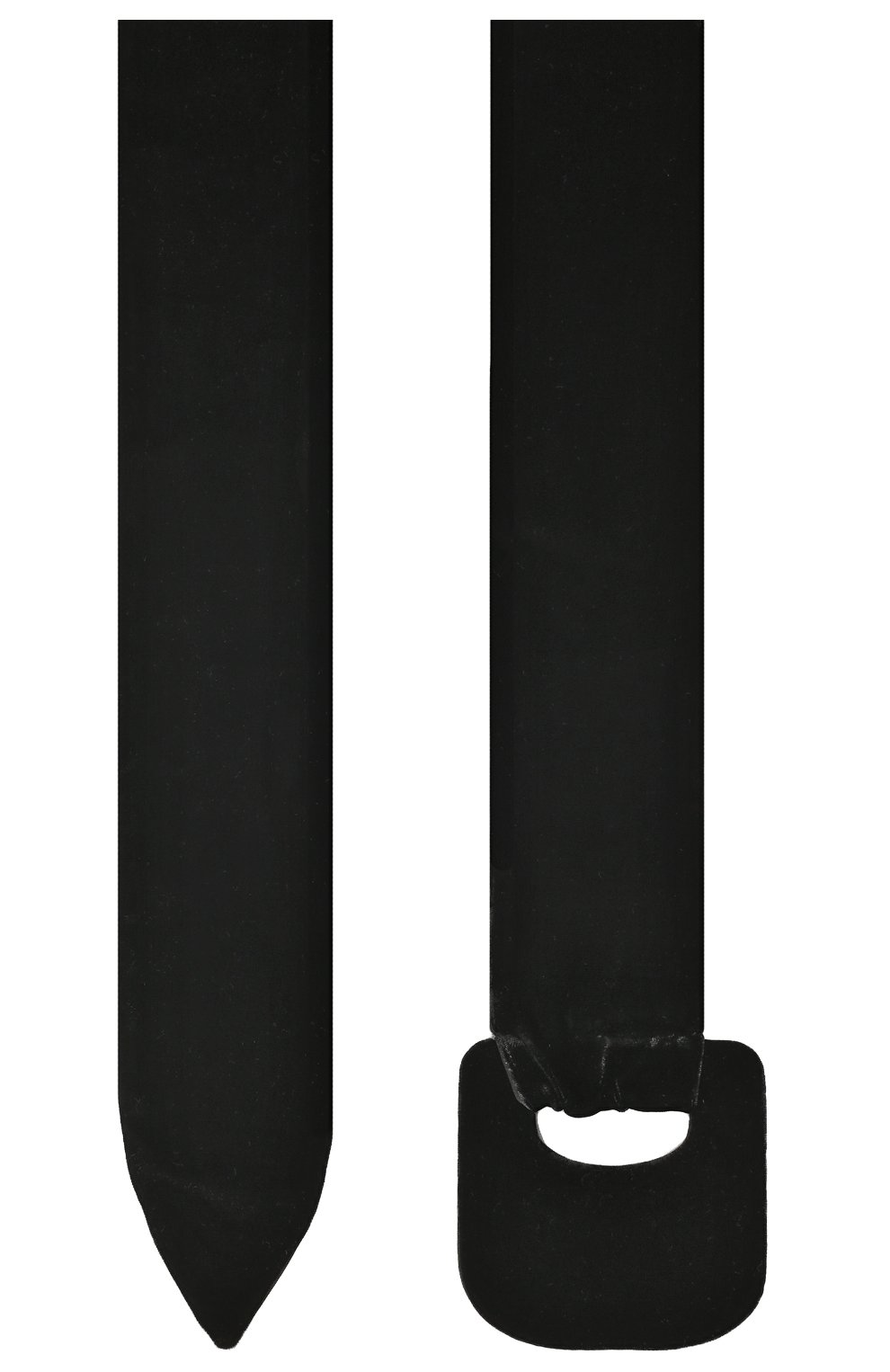 Женский текстильный пояс GIORGIO ARMANI черного цвета, арт. Y1I316/YRR7Y | Фото 3 (Материал: Текстиль; Кросс-КТ: Широкие)