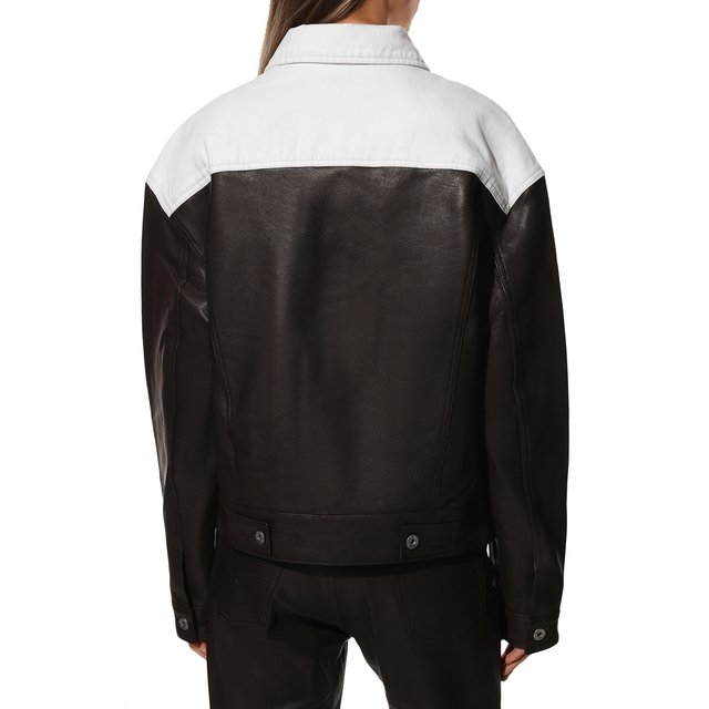 фото Кожаная куртка halfboy