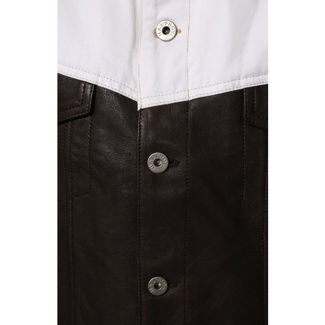 фото Кожаная куртка halfboy