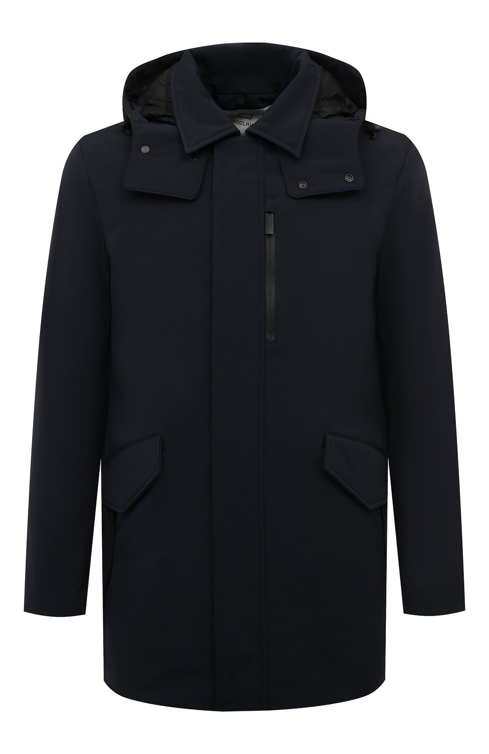 Мужская темно-синяя пуховая куртка WOOLRICH купить в интернет-магазине ...