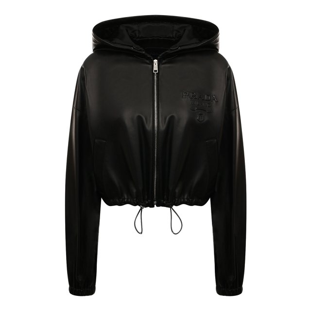 фото Кожаная куртка prada