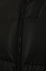 Женский пуховик PRADA черного цвета, арт. 29Y806-1WQ9-F0002 | Фото 5 (Кросс-КТ: Куртка, Пуховик; Рукава: Длинные; Материал внешний: Синтетический материал; Стили: Спорт-шик; Длина (верхняя одежда): Длинные; Материал утеплителя: Пух и перо)
