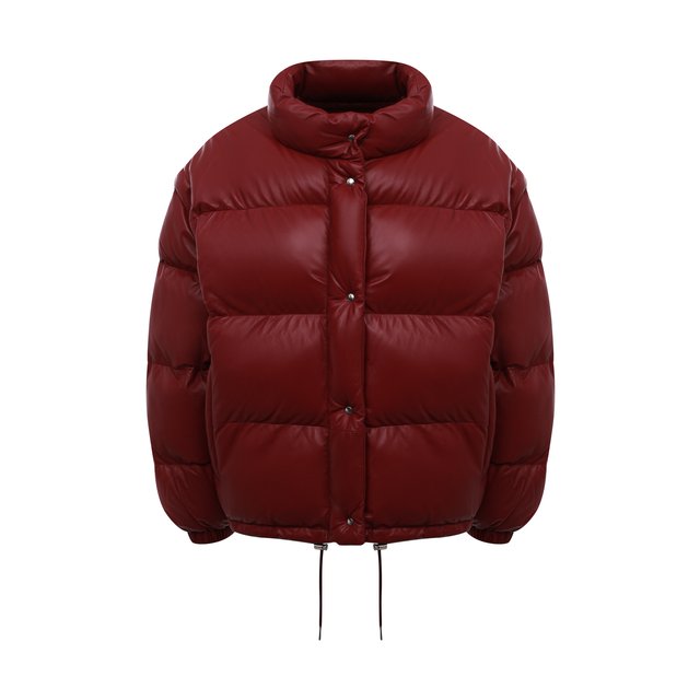 фото Кожаный пуховик prada