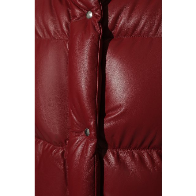 фото Кожаный пуховик prada