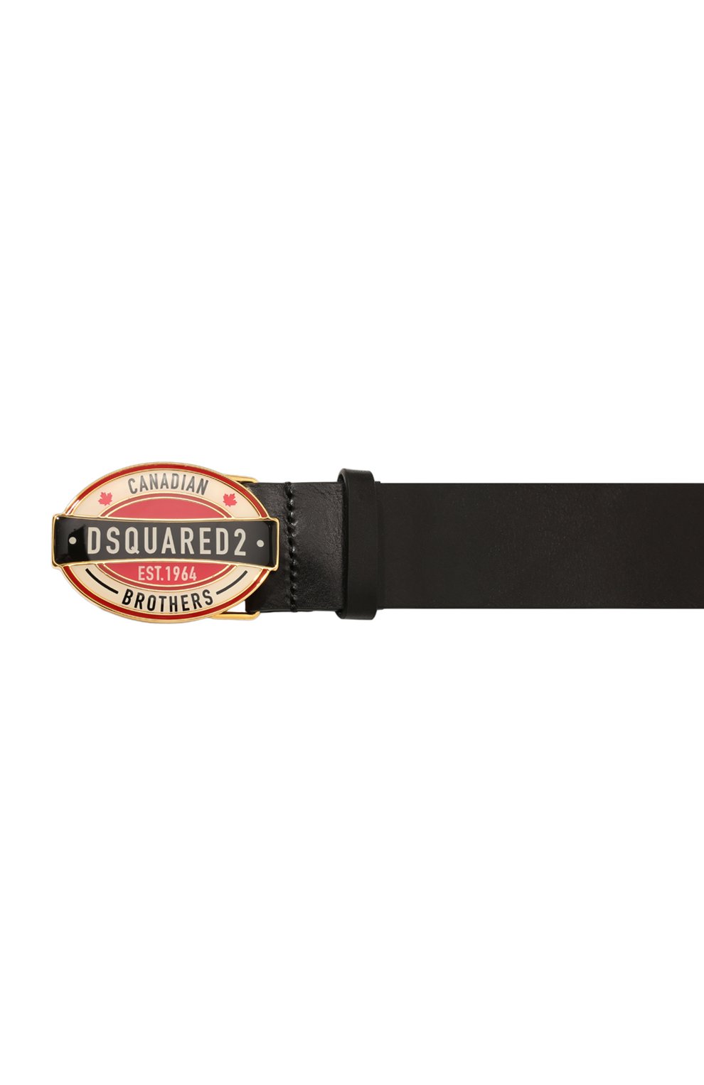 Мужской кожаный ремень DSQUARED2 черного цвета по цене 22500 руб., арт. BEM0480 12900001 | Фото 4 Мужской кожаный ремень DSQUARED2 черного цвета, арт. BEM0480 12900001 | Фото 4 (Случай: Повседневный; Материал: Натуральная кожа)