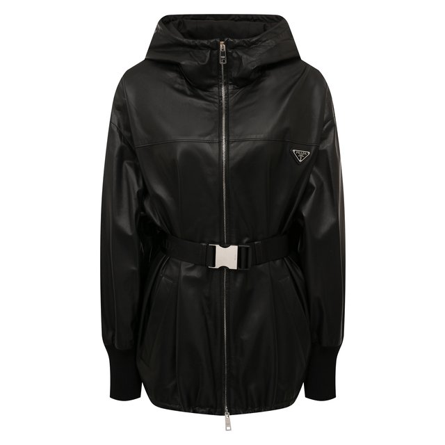 фото Кожаная куртка prada