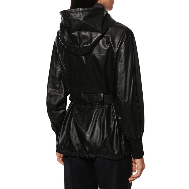 фото Кожаная куртка prada