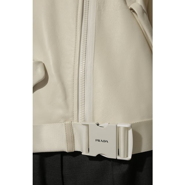 фото Кожаная куртка prada