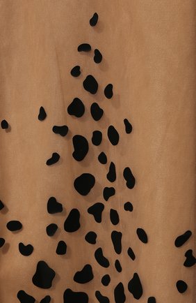 Женская юбка YANINA бежевого цвета, арт. 0-2320С | Фото 5 (Материал внешний: Синтетический материал; Женское Кросс-КТ: Юбка-одежда; Длина Ж (юбки, платья, шорты): Миди; Стили: Романтичный; Материал подклада: Хлопок)