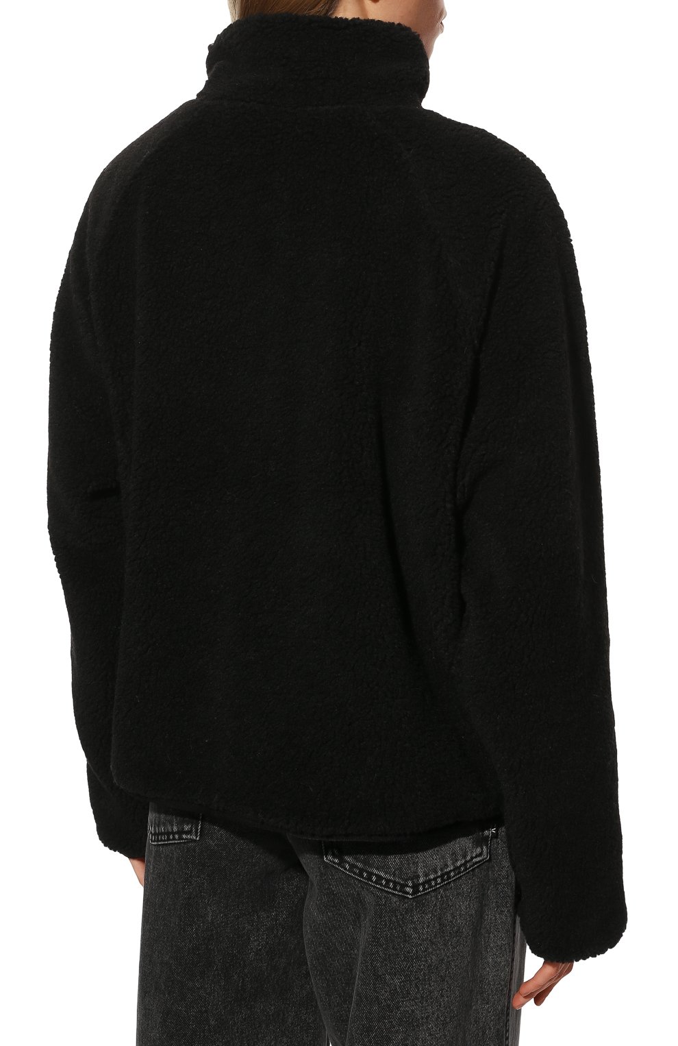 Женская куртка WOOLRICH черного цвета, арт. CFWWSW0086FR/UT2958 | Фото 4 (Кросс-КТ: Куртка; Рукава: Длинные; Материал внешний: Синтетический материал; Стили: Спорт-шик; Материал подклада: Синтетический материал; Длина (верхняя одежда): Короткие)
