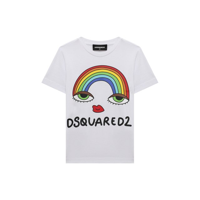 Хлопковая футболка Dsquared2 DQ1066-D008J