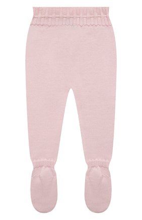 Детский комплект из кардигана и ползунков BABY T светло-розового цвета по цене 7605 руб., арт. 22AI115C/1M-12M | Фото 5 Детский комплект из кардигана и ползунков BABY T светло-розового цвета, арт. 22AI115C/1M-12M | Фото 5