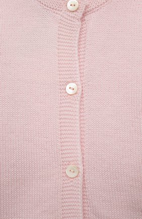 Детский комплект из кардигана и ползунков BABY T светло-розового цвета, арт. 22AI115C/1M-12M | Фото 6